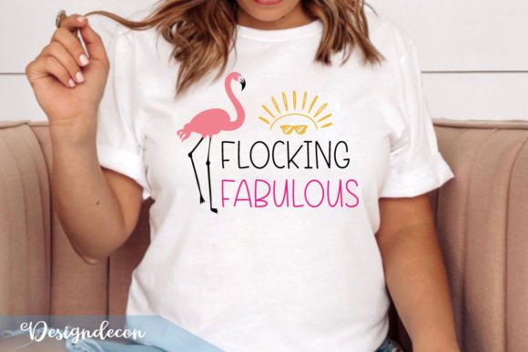 Download Flocking Fabulous Summer Pink Funny Svg - Funny Collection