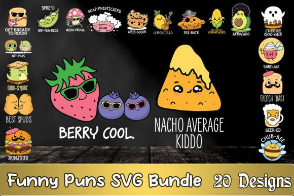 Download Funny Puns SVG Bundle - Funny Collection