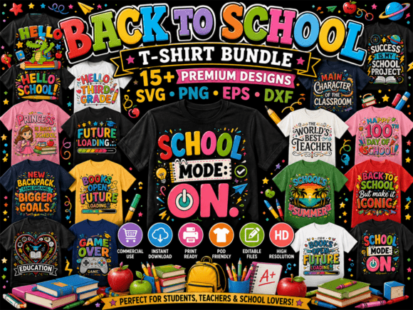 Download Funny Back to School SVG Bundle - Funny Collection