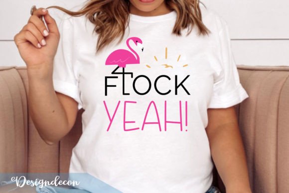 Download Flock Yeah Funny Summer Retro Pink Svg - Funny Collection