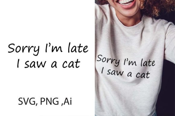 Download Cat Funny T-shirt Design (Ai, SVG, PNG) - Funny Collection