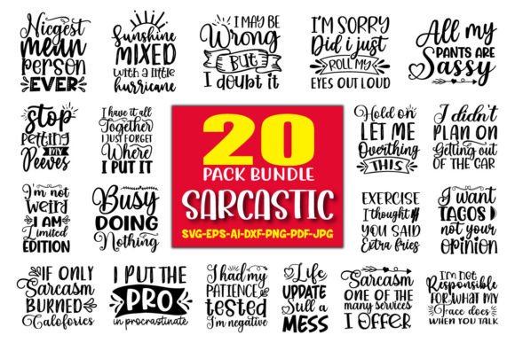 Download Sarcastic SVG Bundle, Funny Svg - Funny Collection