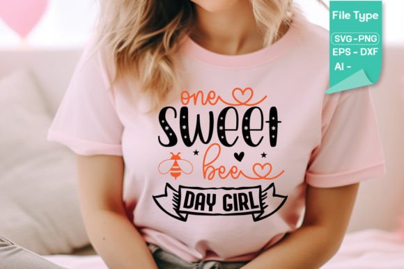 Download One Sweet Bee Day Girl - Premium Resources