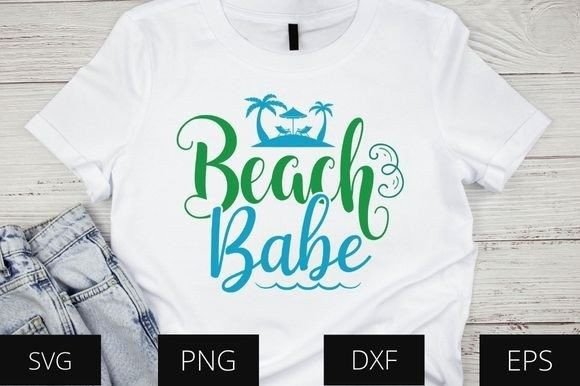 Download Beach Babe, Funny Summer Quotes Svg - Funny Collection