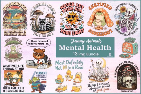 Download Funny Animals &amp; Mental Health Png Bundle - Funny Collection