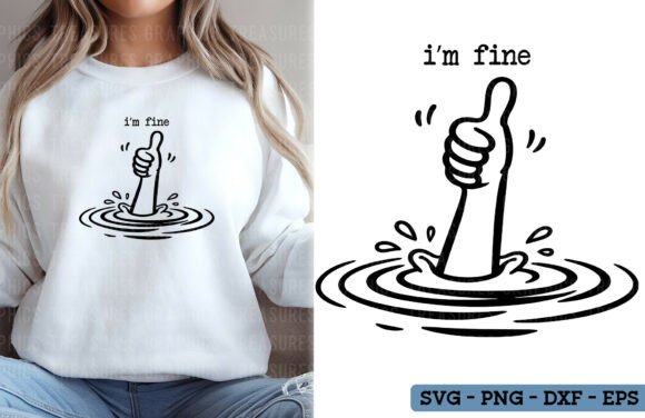 Download Funny Sarcastic I'm Fine SVG PNG - Funny Collection