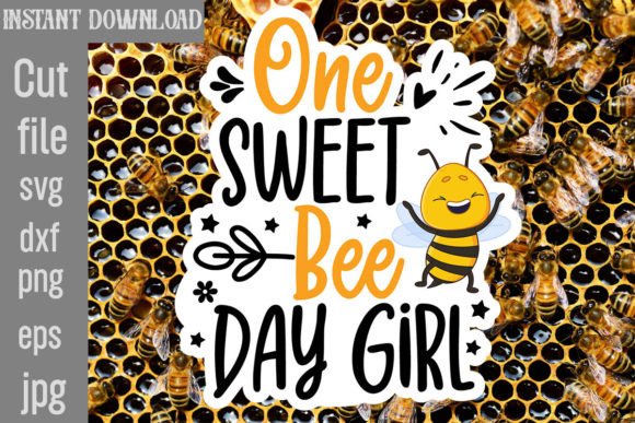 Download One Sweet Bee Day Girl SVG Cut File - One sweet bee day girl svg cut file Collection