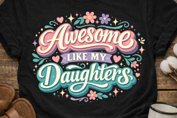 Download Awesome Like My Daughter Funny PNG Tee - Funny Collection