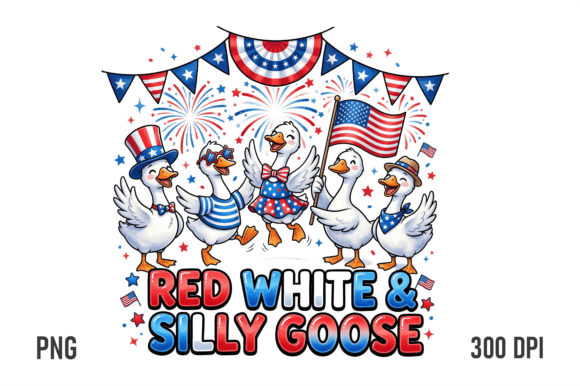 Download Funny Goose 4th of July Patriotic PNG - Funny Collection